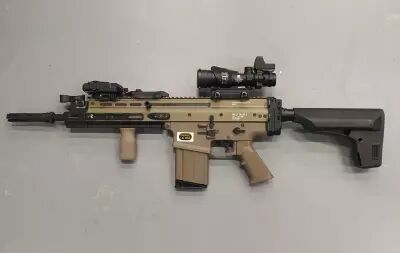 R�plique SCAR H Bi-ton Tokyo Marui Assaut Custom