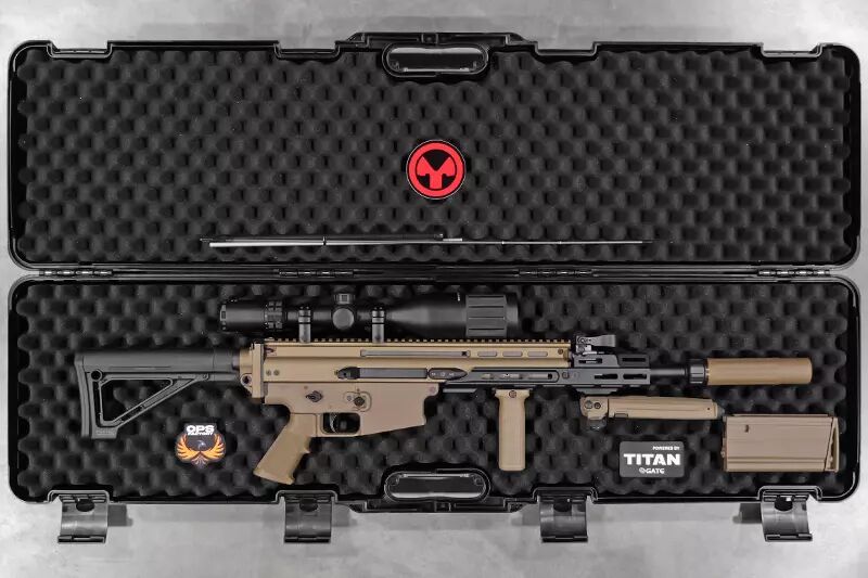 R&eacute;plique SCAR H Tokyo Marui DMR Bi-ton Magpul Custom