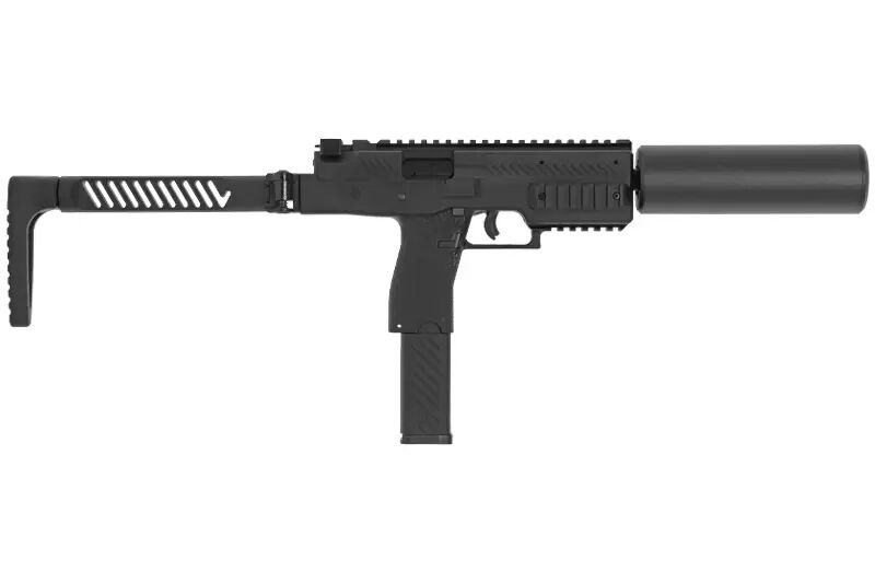 R&eacute;plique SMG VMP-1X Silencieux Noir VORSK GBBR