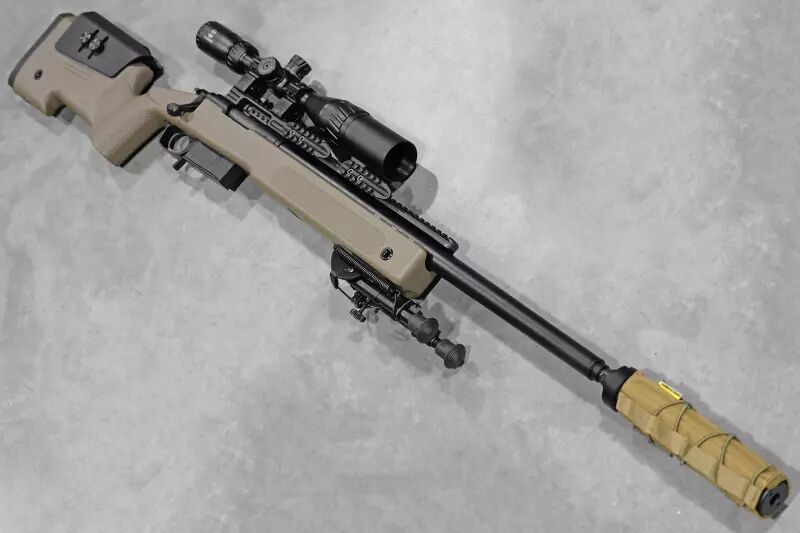 R&eacute;plique sniper M40A5 FDE Tokyo Marui Custom