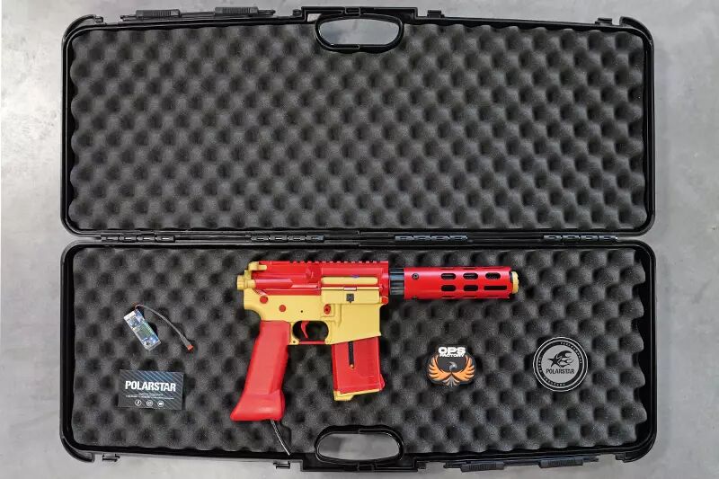 R&eacute;plique Speed CQB Red/Gold Cerakote HPA Custom
