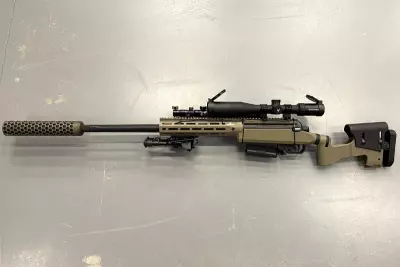  R�plique Striker AST-01 Tan M-lok Carbon HPA Wolverine Custom