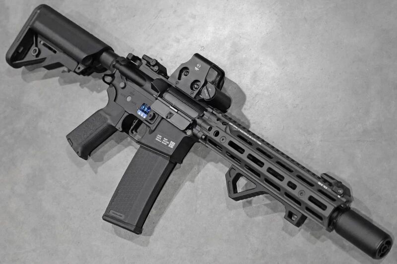 R&eacute;plique type MK18 Daniel Defense&reg; RIS III 10.5\'\' SA-P27 PRIME Aster Custom