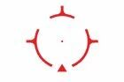 Red reticle holographic sight T-Eagle 1x25x30