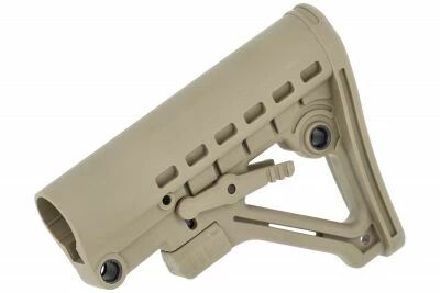 Retractable stock M4 left DE color<br />
