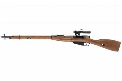 Rifle de francotirador Mosin-nagant con expulsi�n de proyectil y visor PU