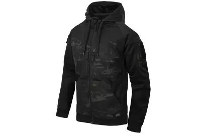 ROGUE Hoodie (FullZip) Multicam� Black Night Helikon