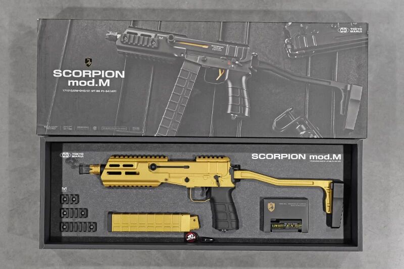 Scorpion Mod M Tokyo Marui AEP GOLD Cerakote