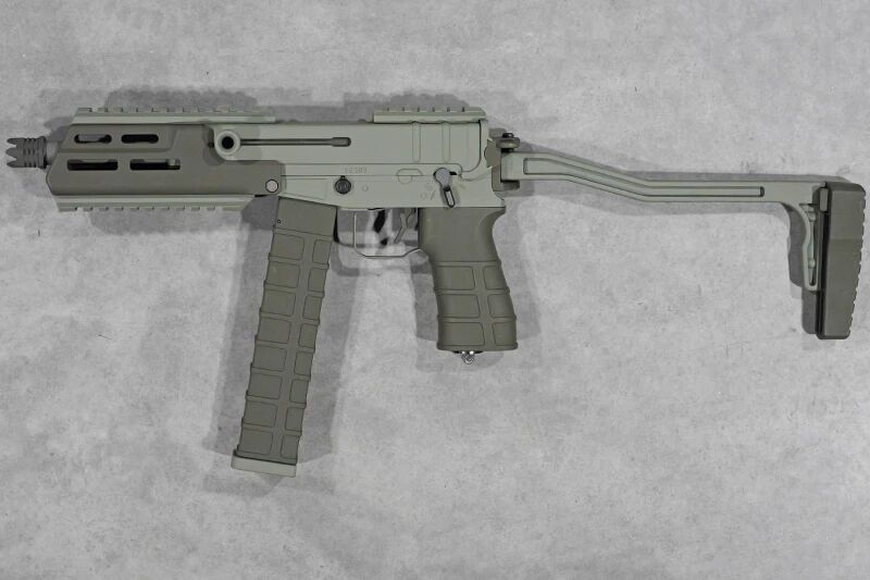 Scorpion Mod M Tokyo Marui AEP GREEN Cerakote