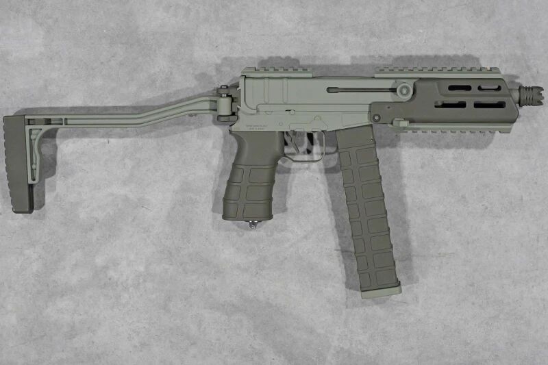 Scorpion Mod M Tokyo Marui AEP GREEN Cerakote