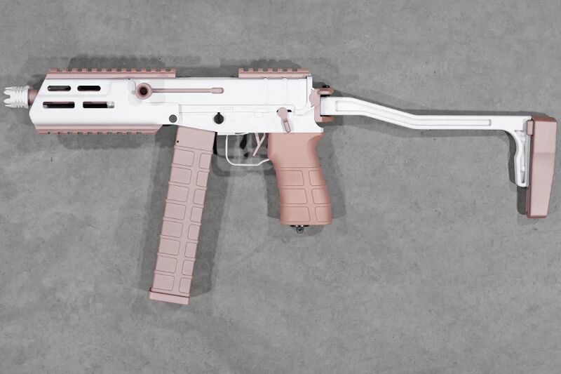 Scorpion Mod M Tokyo Marui AEP WHITE Cerakote