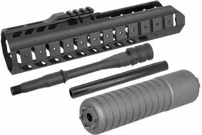 Set Handguard LVAW 10.5\  Black for MCX Virtus Airsoft Artisan