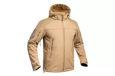SOFTSHELL JACKET FIGHTER V2 TAN