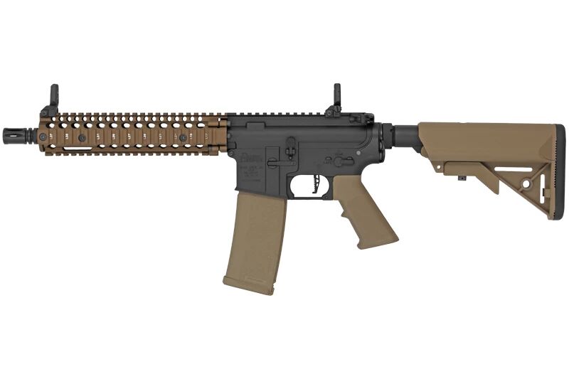 Specna Arms Daniel Defense� MK18 SA-P19 Prime� Aster II ETU airsoft carbine with Chaos Bronze brushless motor