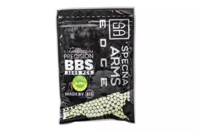  Specna Arms Sachet 1000 balls 0.25g green tracer Bio EDGE Specna Arms
