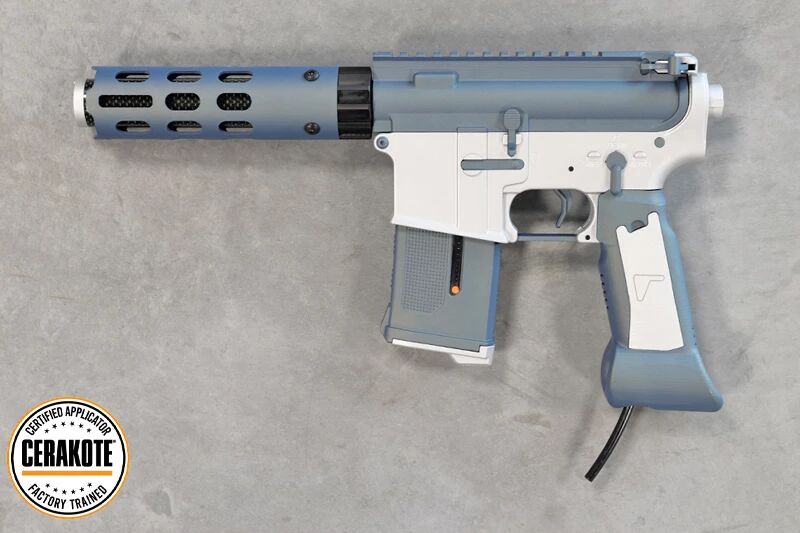 Speed CQB Blue/Alu Cerakote HPA Custom Replica