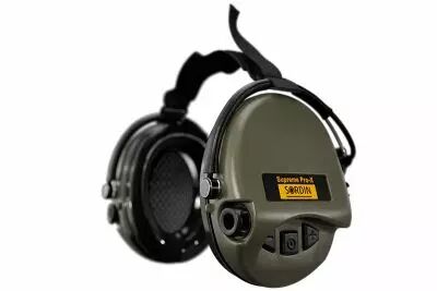 SUPREME PRO-X NECKBAND EARMUFFS OLIVE GREEN