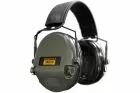 SUPREME PRO-X SFA OLIVE GREEN EARMUFFS BLACK LEATHER HEADBAND