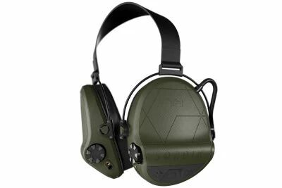 SUPREME T2 EARMUFFS OLIVE GREEN HEADBAND BLACK FABRIC SORDIN