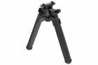 T-Eagle V8-Pro Black Bipod, Unfolded