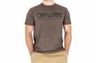 Cracked Graphite Gray Face T-shirt
