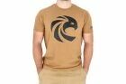 Vertical Brown Face T-shirt