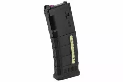 T8 Tokyo Marui MWS Magazine (P30) with Window (35 rounds Airsoft Green Gas Magazine) - Black