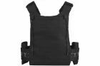 plate carrier tactical vest black back
