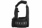 tactical vest black left plate carrier