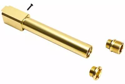 Tokyo Marui Gas Blowback G17 Gen5 MOS Non-Recoil 2WAY Outer Barrel [NINEBALL] Gold