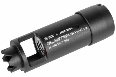 Tracer Specna Arms x AceTech Blaster SA-AK v2 suppressor Black