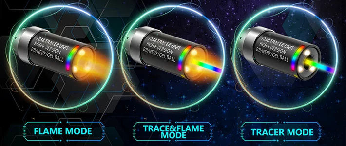 Traceur RGB+ T238 tous les modes