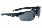 TRYON SPECTACLES SMOKE PC LENS PLATINUM COATING BLACK FRAME BSSI