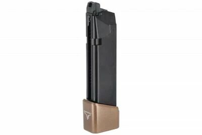 Ballerina Bronze Extended GBB Magazine (Three-Quarter Front)