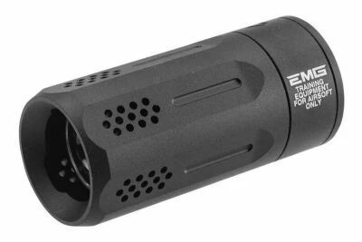 Universal Blast Shield Black Suppressor EMG left