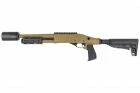 VELITES G-IX SECUTOR Pump-Action Shotgun, Tan, Left-Handed