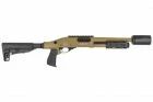 VELITES G-IX SECUTOR Pump-Action Shotgun, Tan, Right-Handed