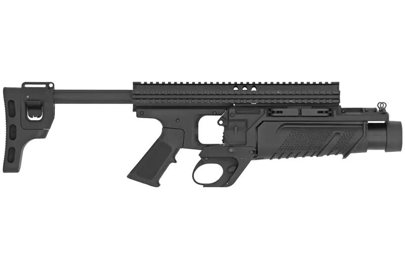 VFC MK13 MOD 0 ENHANCED GRENADE LAUNCHER MODULE (BLACK, DELUXE VERSION)