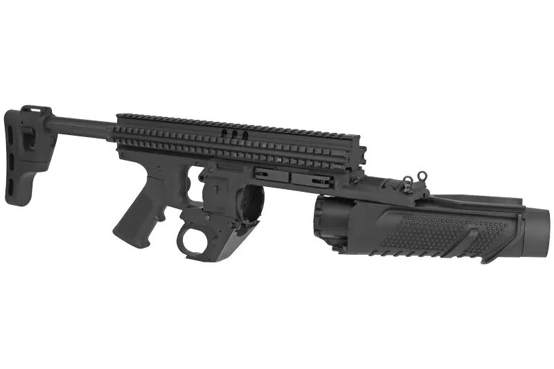 VFC MK13 MOD 0 ENHANCED GRENADE LAUNCHER MODULE (BLACK, DELUXE VERSION)