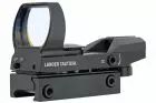 Vis&eacute;e point rouge Reflex Sight 4 r&eacute;ticules Noir Lancer Tactical