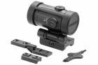Visor HM3X-MICRO 3x QD HOLOSUN, con accesorios incluidos