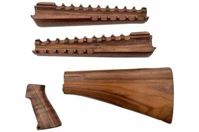 Walnut M16A1 kit left oriented