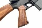 Walnut M16A1 mounted pistol grip zoom