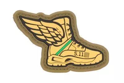 WINGED BOOTS YELLOW GREEN