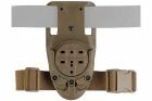 Wosport 360-degree universal tactical holster adapter with belt attachment GB-ACC-22 Tan